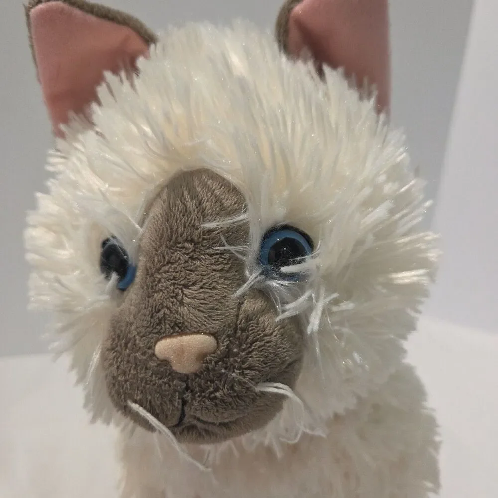 Build A Bear Siamese Himalayan Ragdoll Cat Plush Promise Pet With Heart Beat
